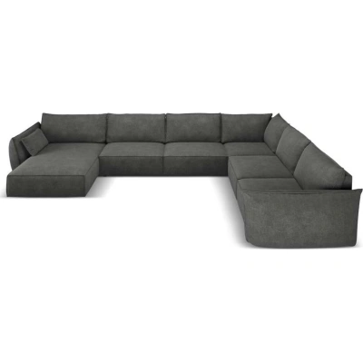 Šedá rohová pohovka (pravý roh) Vanda – Mazzini Sofas