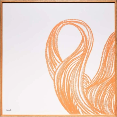 Obraz 82x82 cm Hello – Hübsch