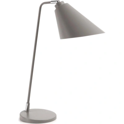 Šedá stolní lampa Kave Home Priti