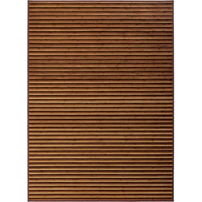 Bambusový koberec v hnědo-hořčicové barvě 180x250 cm – Casa Selección