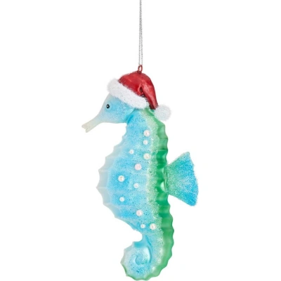 Skleněná vánoční ozdoba Seahorse – Sass & Belle