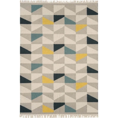 Koberec Asiatic Carpets Geo Mustard, 160 x 230 cm