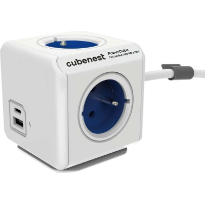 Rozbočovací zásuvka PowerCube Extended USB – Cubenest