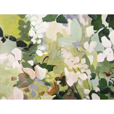 Obraz s ručně malovanými prvky 90x118 cm Green Garden – Malerifabrikken