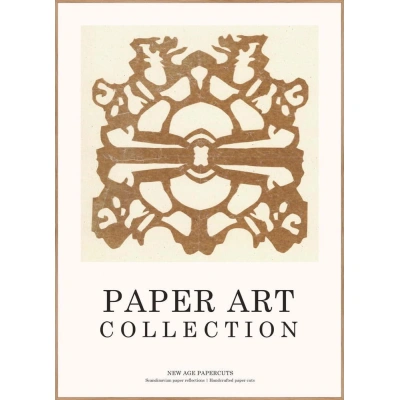 Plakát v rámu 51x71 cm Paper Art 9 – Malerifabrikken
