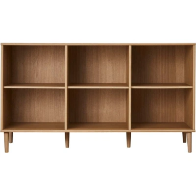 Knihovna v dekoru dubu v přírodní barvě 133x75 cm Mistral – Hammel Furniture