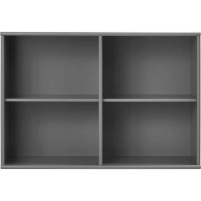 Antracitová závěsná knihovna 89x61 cm Mistral – Hammel Furniture