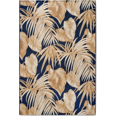 Venkovní koberec v tmavě modré a zlaté barvě 120x180 cm Oktavie – Villeroy&Boch