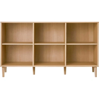 Knihovna v dekoru dubu v přírodní barvě 133x75 cm Mistral – Hammel Furniture