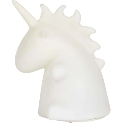 Bílá LED lucerna (výška 11,5 cm) Unicorn – Hilight