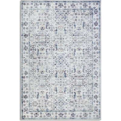 Světle modrý koberec 160x230 cm Saveh Cream Blue – Elle Decoration