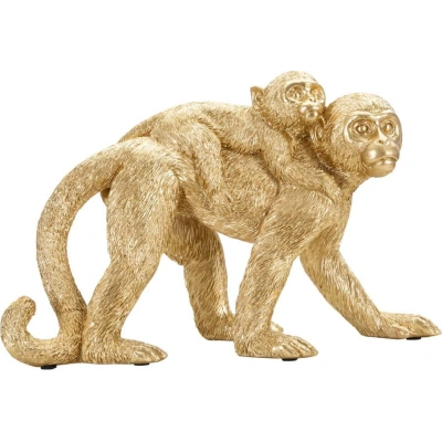Soška z polyresinu (výška 18,5 cm) Monkey Mom – Mauro Ferretti