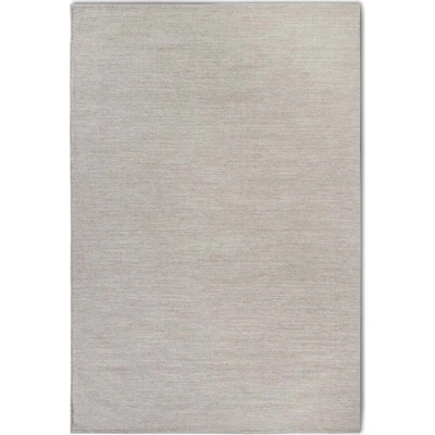 Béžový ručně tkaný koberec s příměsí vlny 120x170 cm Pradesh Linen White – Elle Decoration