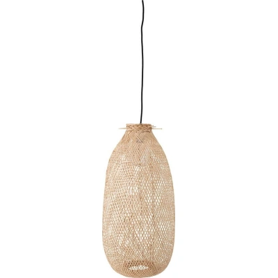 Závěsné svítidlo v přírodní barvě s bambusovým stínidlem ø 25 cm Evert – Bloomingville