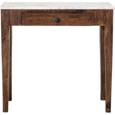Hnědý konzolový stolek 79x28 cm Hauge – Bloomingville