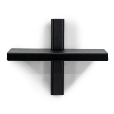 Černá kovová police 28 cm Hola – Spinder Design