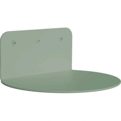 Zeleno-šedá kovová police 30 cm Flex – Spinder Design