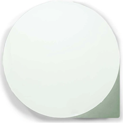 Zeleno-šedá kovová závěsná koupelnová skříňka se zrcadlem 55x55 cm Sonnet – Spinder Design