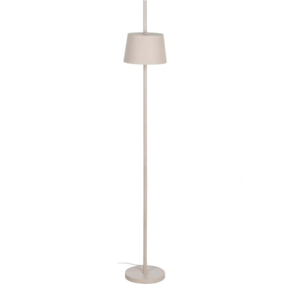Krémová stojací lampa (výška 150 cm) Simplico – Ixia