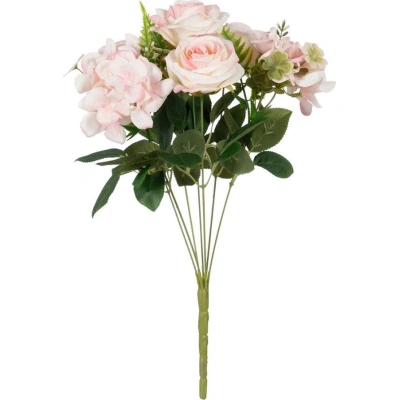 Umělá květina (výška 43 cm) Roses – Ixia