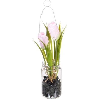 Umělá květina (výška 18 cm) Tulip – Ixia