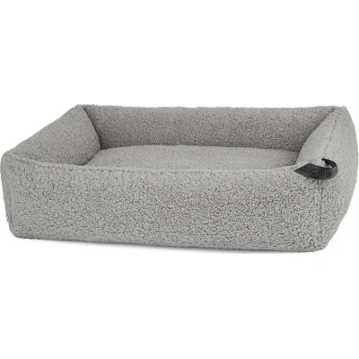 Šedý pelíšek pro psa z materiálu bouclé 71x91 cm Senso Pebble M – MiaCara