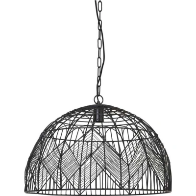 Černé stropní svítidlo ø 55 cm Kalibo – Light & Living