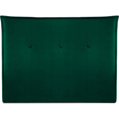 Tmavě zelené čelo postele 180x120 cm Monica – Milo Casa