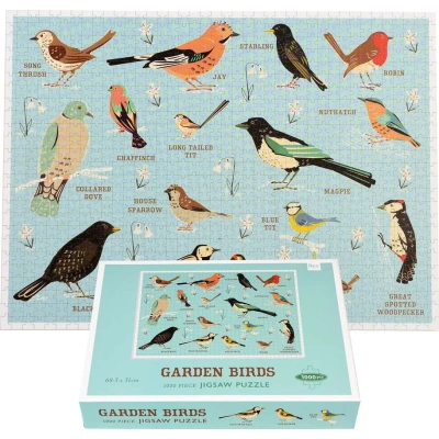 Puzzle (počet dílků 1000) Garden Birds – Rex London