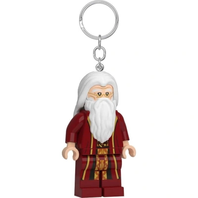 Červená klíčenka se svítilnou Harry Potter Professor Dumbledore – LEGO®