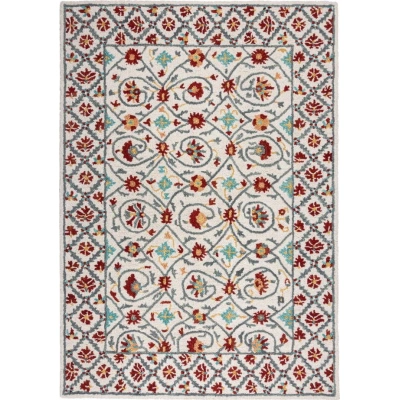 Červeno-modrý ručně tkaný vlněný koberec 120x170 cm Iris Traditional – Flair Rugs
