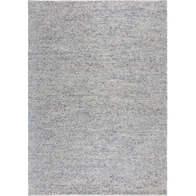 Světle modrý ručně tkaný koberec s příměsí vlny 80x150 cm Minerals – Flair Rugs