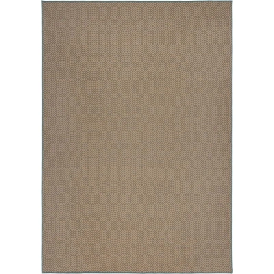 Jutový koberec v modro-přírodní barvě 160x230 cm Diamond – Flair Rugs