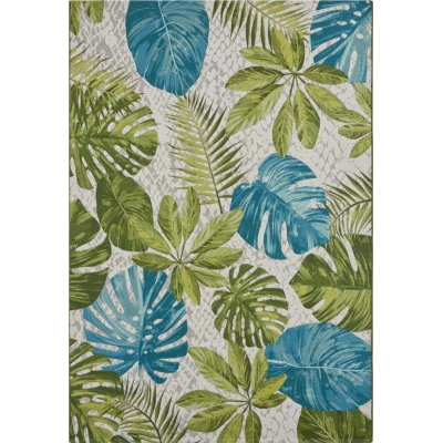 Zeleno-tyrkysový venkovní koberec 180x120 cm Flair - Hanse Home
